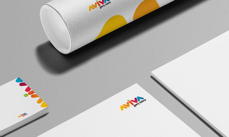 Aviva Logo & Identity Corporate Design